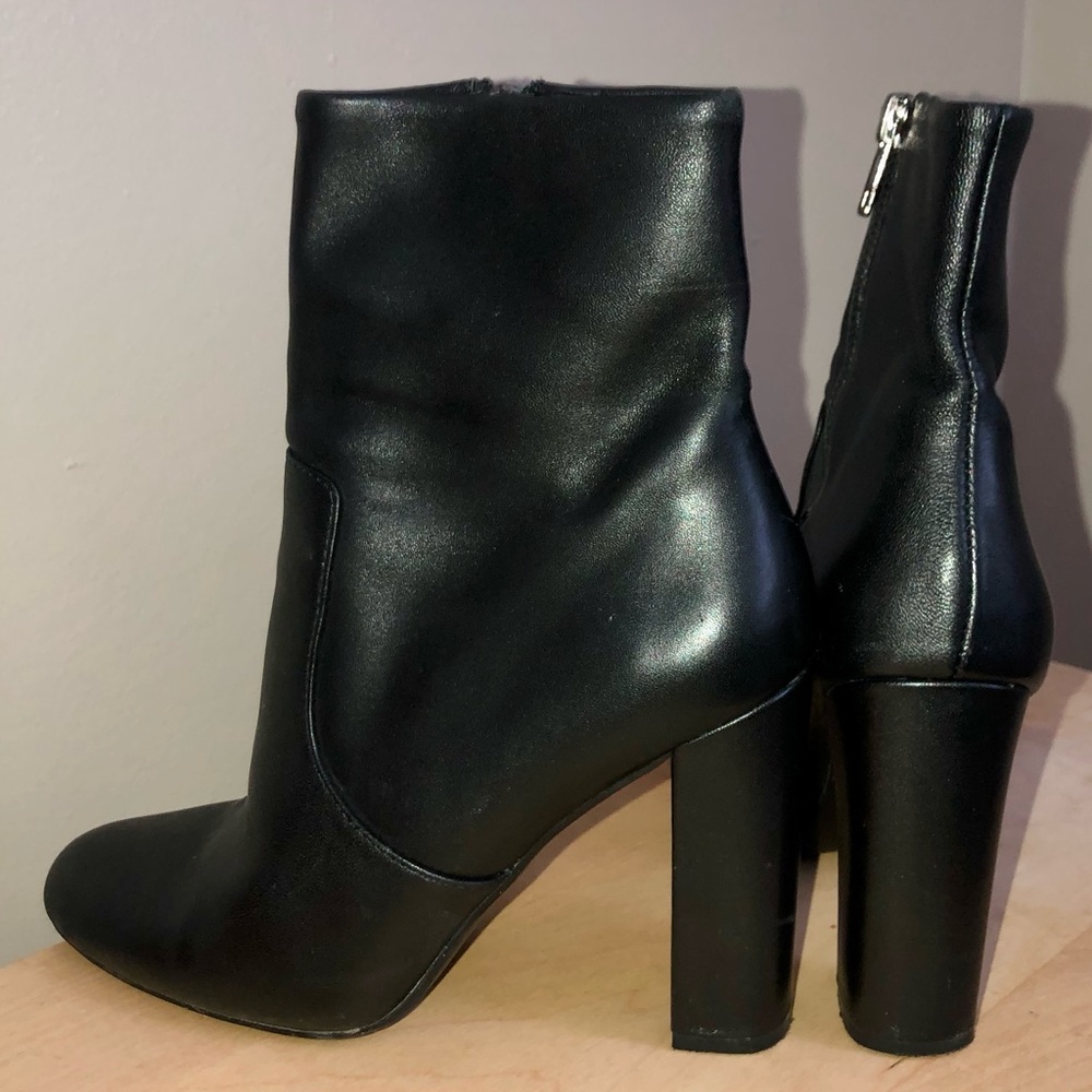 Steve Madden Round Toe Block Heel Ankle Boot - image 2